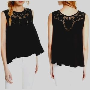 Free People Meant to Be Crochet Tank